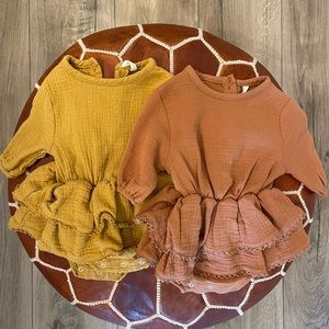 Quincy Mae Ruffler Romper Set